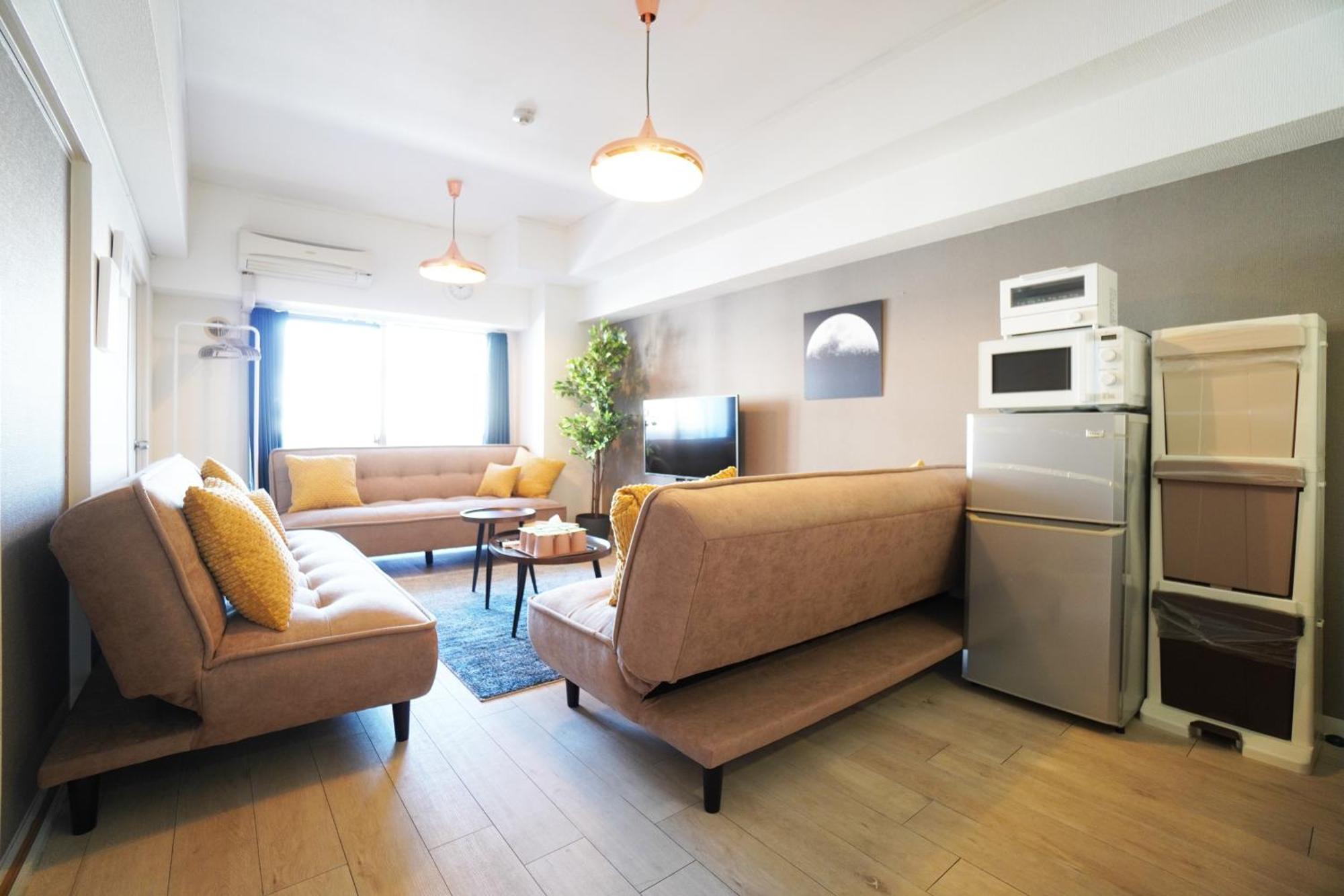 Appartement Tsurigane Building à Ōsaka Extérieur photo